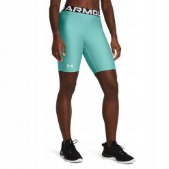Spodenki Damskie Under Armour Treningowe Szybkoschnące. Niebieskie obuwie sportowe damskie Under Armour, bez zapięcia, na fitness i siłownię. Za 169.99 zł.