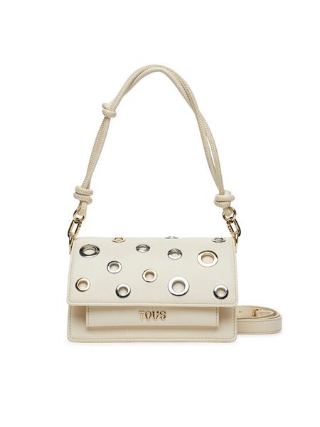 TOUS Torebka Audree Eyelets 2002202901 Beżowy. Brązowe torebki klasyczne damskie tous, ze skóry, bez dodatków. Za 529.99 zł.