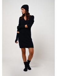 AUTHENTIC CASHMERE Kaszmirowa czapka "Scott" w kolorze granatowym rozmiar: onesize. Niebieskie czapki damskie AUTHENTIC CASHMERE, bez wzorów, z kaszmiru. Za 159.21 zł.