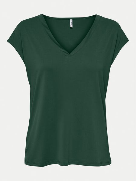 ONLY T-Shirt Free 15287041 Zielony Regular Fit. Zielone t-shirty damskie Only, xl, bez wzorów, z syntetyku, bez kołnierzyka. Za 69.99 zł.