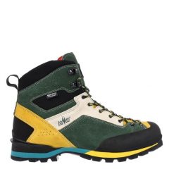 Buty trekkingowe LOMER Badia High Mtx wysokie zamsz. Zielone obuwie trekkingowe damskie Lomer, z zamszu, bez zapięcia. W wyprzedaży za 599.99 zł.