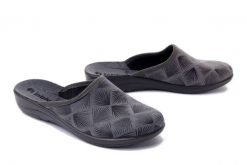 INBLU 5D-27 025 szary, kapcie damskie. Szare kapcie damskie Inblu, z tkaniny. Za 56.99 zł.