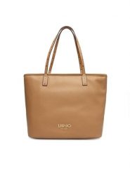 Liu Jo Torebka AA6070 E1012 Brązowy. Brązowe shopper bag Liu Jo, bez wzorów, ze skóry, bez dodatków. Za 599.99 zł.
