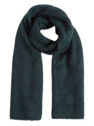 MOSS COPENHAGEN Szal "Annalisa" w kolorze ciemnozielonym rozmiar: onesize. Zielone szaliki damskie Moss Copenhagen, bez wzorów, z materiału. Za 150.02 zł.