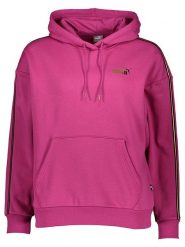 Puma Bluza "Essentials Tape" w kolorze różowym rozmiar: M. Różowe bluzy damskie Puma, m, bez wzorów, z kapturem. Za 153.71 zł.