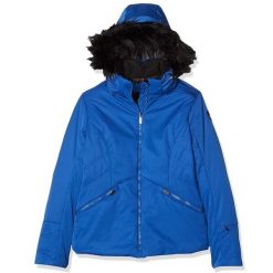 Kurtka narciarska damska Icepeak Ellorre. Niebieskie kurtki sportowe damskie Icepeak, na zimę, bez wzorów, z poliesteru, bez kaptura. W wyprzedaży za 321.00 zł.