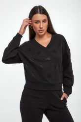 Bluza damska DKNY. Bluzy damskie DKNY, s, bez wzorów, bez kaptura. W wyprzedaży za 285.35 zł.