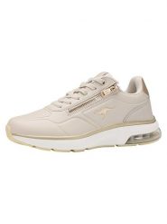 Kangaroos Sneakersy "K-PL Proud RV" w kolorze beżowym rozmiar: 42. Brązowe obuwie sportowe damskie KangaROOS, bez zapięcia. Za 166.88 zł.