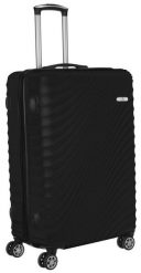 Walizka czarna Peterson PTN ML-29-BLACK M czarna. Czarne walizki Peterson, bez wzorów, z materiału. Za 222.00 zł.