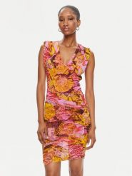 Pinko Sukienka koktajlowa Androgeo Abito 103224 A1OB Różowy Slim Fit. Czerwone sukienki damskie Pinko, bez wzorów, z syntetyku, wizytowe, bez ramiączek. Za 419.99 zł.