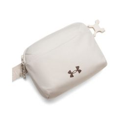 Saszetka Under Armour Listonoszka Torebka Na Ramię Beżowa. Brązowe nerki i saszetki damskie Under Armour, bez wzorów, z materiału. Za 148.75 zł.