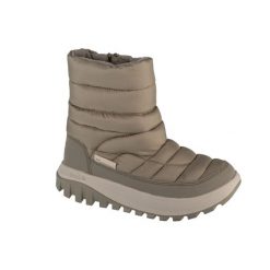 Buty zimowe damskie, Snowtrot Mid. Szare obuwie trekkingowe damskie Columbia, bez zapięcia. Za 349.99 zł.