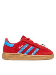 Adidas Sneakersy Disney Handball Spezial Comfort Closure Elastic Lace IH6873 Czerwony. Czerwone buty sportowe chłopięce Adidas, ze skóry, bez zapięcia. Za 279.99 zł.