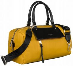 Bagietka żółta David Jones [DH] 6702-6. Żółte torebki klasyczne damskie David Jones, bez dodatków. Za 155.99 zł.