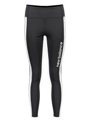 New Balance Legginsy sportowe w kolorze czarnym rozmiar: XS. Czarne legginsy damskie New Balance, xs, bez wzorów. Za 96.60 zł.