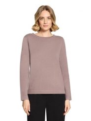 Betty Barclay Sweter w kolorze jasnobrązowym rozmiar: 46. Brązowe swetry klasyczne damskie Betty Barclay, bez kołnierzyka. Za 174.95 zł.