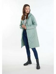 Schmuddelwedda Płaszcz przejściowy w kolorze miętowym rozmiar: XXL. Niebieskie płaszcze damskie Schmuddelwedda, xxl, bez wzorów, bez kaptura. Za 214.19 zł.