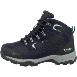 Buty trekkingowe damskie Hi-Tec Storm. Czarne obuwie trekkingowe damskie Hi-tec, z gumy, bez zapięcia. W wyprzedaży za 169.00 zł.