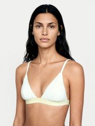 Calvin Klein Swimwear Góra od bikini LV00Q61208 Zielony. Zielone bikini Calvin Klein Swimwear, bez wzorów, z syntetyku. Za 249.99 zł.