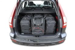 Torby Do Bagażnika Honda Cr-V 2006-2012 4Szt Kjust. Czarne torby podróżne KJUST, bez wzorów, z kauczuku. Za 1,250.00 zł.