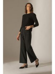 Perfect Cashmere Kaszmirowy sweter w kolorze czarnym rozmiar: L. Czarne swetry klasyczne damskie Perfect Cashmere, l, z kaszmiru, bez kołnierzyka. Za 347.99 zł.