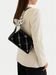 Nine West Torebka EO-Mott Sweet-KS2562-1 Czarny. Czarne torebki klasyczne damskie Nine West, z materiału, bez dodatków. Za 279.99 zł.