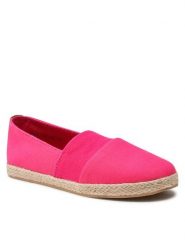 Jenny Fairy Espadryle WS21181-03 Różowy. Czerwone espadryle damskie Jenny Fairy, bez wzorów, z materiału, bez obcasa. Za 55.99 zł.