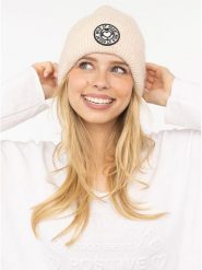 Zwillingsherz Czapka "Wild at Heart" w kolorze beżowym rozmiar: onesize. Brązowe czapki damskie Zwillingsherz, bez wzorów, z materiału. Za 170.47 zł.