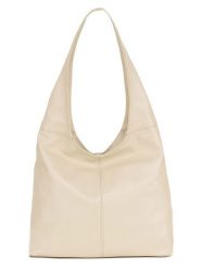 Anna Morellini Skórzany shopper bag "Barga" w kolorze beżowym - 33 x 32 x 16 cm rozmiar: onesize. Brązowe shopper bag Anna Morellini, bez wzorów, z materiału, na ramię, bez dodatków. Za 383.03 zł.