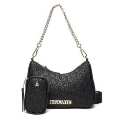 Torebka Steve Madden. Czarne torebki klasyczne damskie Steve Madden, bez dodatków. Za 319.99 zł.