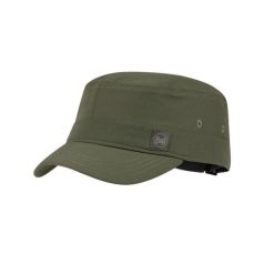 Czapka z daszkiem Buff Military Cap - solid khaki. Zielone czapki z daszkiem damskie Buff, bez wzorów, z elastanu. Za 131.99 zł.