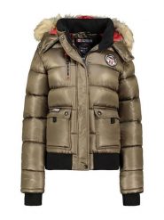 Canadian Peak Kurtka pikowana "Bugseak" w kolorze khaki rozmiar: XXL. Brązowe kurtki damskie Canadian Peak, xxl, bez wzorów, bez kaptura. Za 304.95 zł.