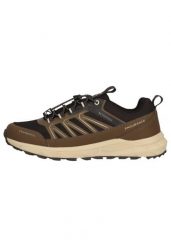 Buty trekkingowe Endurance Ferill WP. Brązowe obuwie trekkingowe damskie Endurance, z materiału, bez zapięcia. Za 298.50 zł.