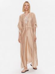 TWINSET Sukienka letnia 231LM2FAA Kolorowy Relaxed Fit. Sukienki damskie Twinset, bez wzorów, z syntetyku, bez ramiączek. Za 1,339.00 zł.