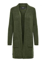 ONLY Kardigan "Jade" w kolorze khaki rozmiar: S. Brązowe kardigany damskie Only, s, bez wzorów. Za 74.46 zł.