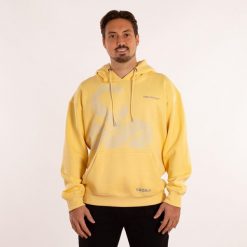 Bluza Vibor-A Seoanei Amarillo. Żółte bluzy damskie VIBORA, m, bez wzorów, z bawełny, z kapturem. Za 244.99 zł.