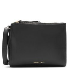 Torebka Jenny Fairy. Czarne listonoszki damskie Jenny Fairy, bez wzorów, bez dodatków. Za 54.99 zł.