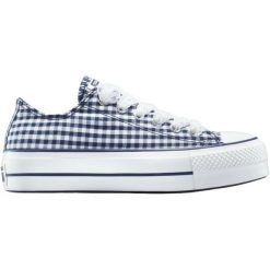 Adidasy Converse Chuck Taylor All Star Lift Platform, Dla obu płci. Niebieskie obuwie sportowe damskie Converse, bez zapięcia. Za 590.00 zł.