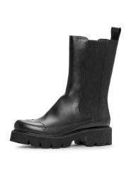 Ilse Jacobsen Skórzane sztyblety w kolorze czarnym rozmiar: 38. Czarne obuwie sportowe casual damskie Ilse Jacobsen. Za 285.49 zł.