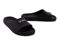 RIDER DRIP SLIDE AD black, klapki damskie. Czarne klapki damskie Rider, bez wzorów, bez obcasa, bez zapięcia. Za 83.94 zł.