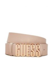 Guess Pasek Damski Meridian (BG) Belts BW9113 P4235 Écru. Paski damskie Guess, z aplikacjami, ze skóry. Za 149.99 zł.