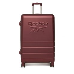 Walizka duża Reebok. Czerwone walizki Reebok, bez wzorów, duże. Za 299.99 zł.