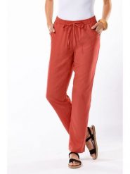 WITT WEIDEN Spodnie w kolorze czerwonym rozmiar: W23. Czerwone spodnie materiałowe damskie WITT WEIDEN, bez wzorów, z materiału. Za 52.79 zł.