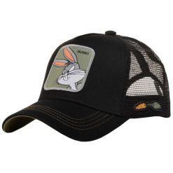 Czapka Capslab Looney Tunes Bugs Bunny. Czerwone czapki damskie CapsLab, bez wzorów, z bawełny. Za 169.75 zł.