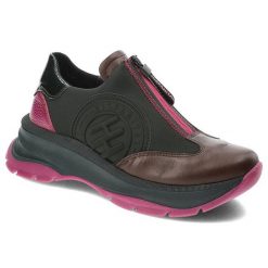 Zielone Sneakersy Hispanitas Stylowe Obuwie Damskie. Zielone obuwie sportowe damskie Hispanitas, z materiału, bez zapięcia. Za 639.00 zł.