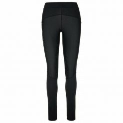 Damskie legginsy do biegania Kilpi KARANG-W. Czarne legginsy damskie Kilpi, l, bez wzorów. Za 203.99 zł.