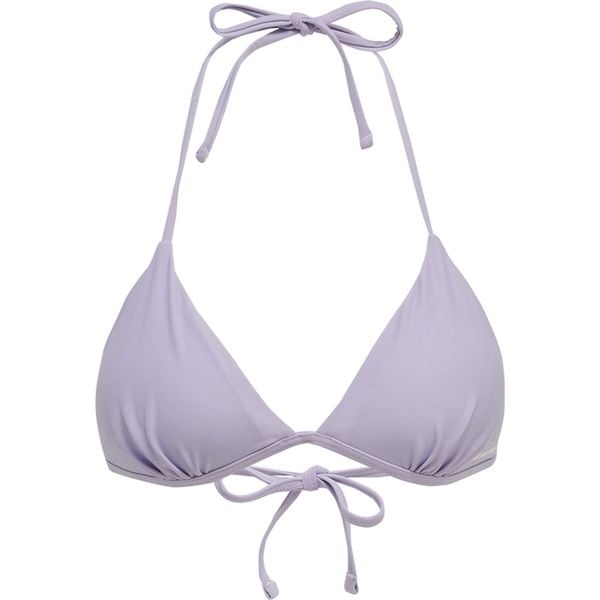 Damski top do kostiumu kąpielowego Hummel Ally. Czerwone bikini Hummel, bez wzorów. W wyprzedaży za 75.25 zł.