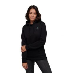 Bluza sportowa z kapturem damska Black Diamond Summit Scribble Hoody. Czarne bluzy damskie Black Diamond, xl, bez wzorów, z kapturem. Za 217.99 zł.