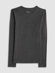 COTONELLA Koszulka w kolorze szarym rozmiar: L. Szare koszulki damskie Cotonella, l, bez wzorów, z bawełny, bez kołnierzyka, bez ramiączek. Za 34.99 zł.