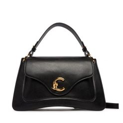 Torebka Coccinelle. Czarne kuferki damskie Coccinelle, bez wzorów, bez dodatków. Za 1,619.00 zł.